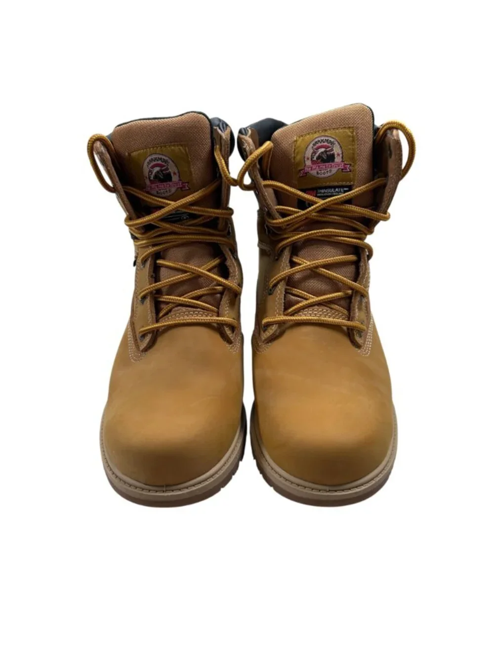 Brahma Hubert Boots Waterproof Insulated 8.5 Extra Wide Work Outdoor